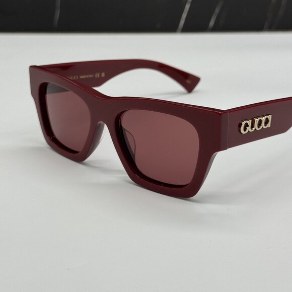 NEW GUCCI GG1835SA 003 RED WOMEN SUNGLASSES GUCCI - Picture 7 of 10
